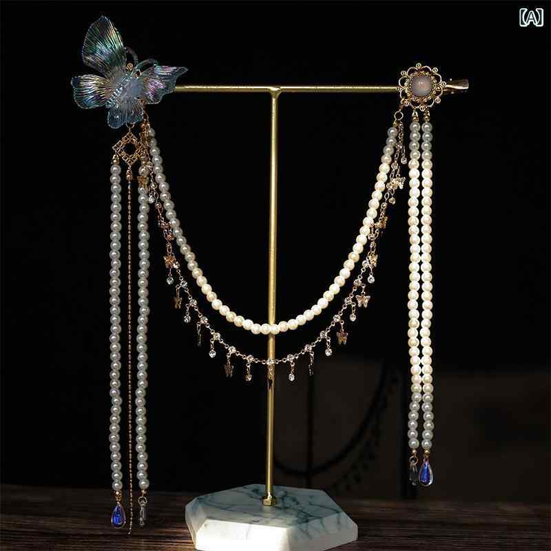 チャイナドレス 帯飾り レディース 女性用 中華風 レトロ 民族風 漢服 ウエストチェーン 腰飾り 後ろ飾..