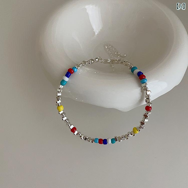 ブレスレット レディース 韓国 パール シルバーアクセント 華奢 巻き付け レイヤード シンプル 個性的 高級感 上品 エレガント ライトラグジュアリー アクセサリー 普段使い オフィス