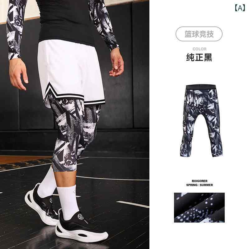 楽天市場】ランニング タイツ 七分丈（メンズファッション）の通販