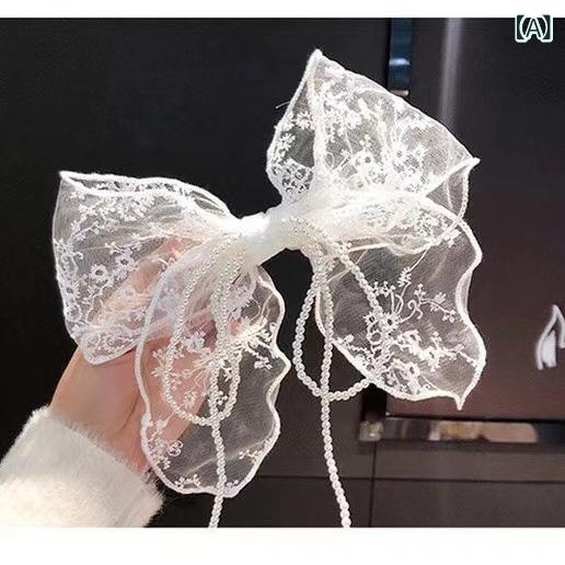 ・カテゴリ: ヘアアクセサリー・主な素材: 珍珠・対象: レディース・加工: 手作り・種類: サイドクリップ・カラー展開: ホワイト、ブラック、ベージュ・スタイル: シンプル・テイスト: ファッション通勤