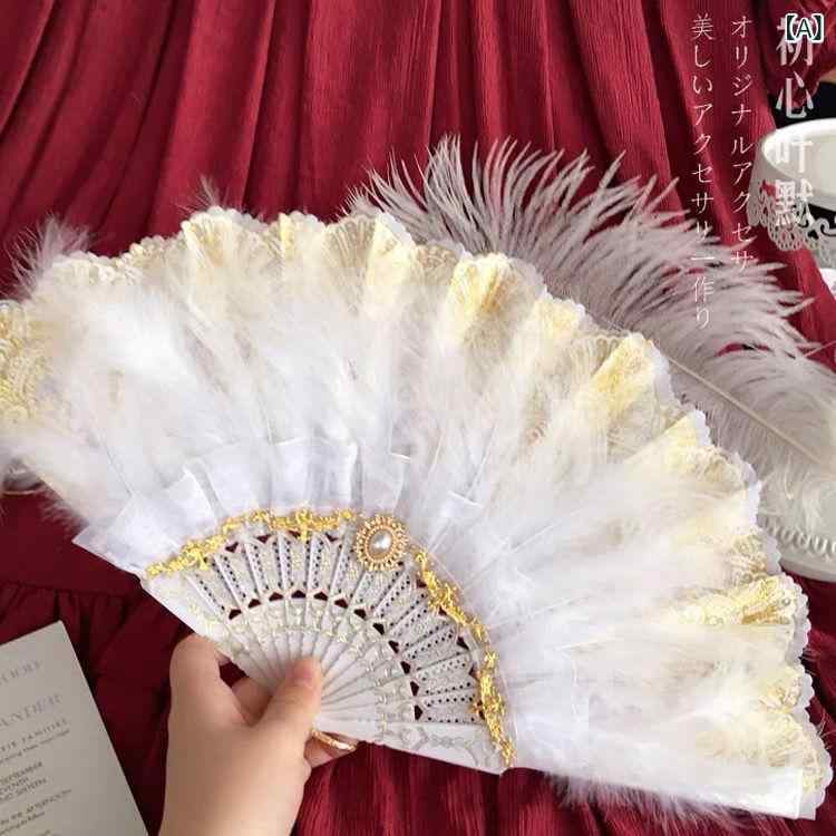 ・カテゴリ: 扇子・展開: ロリータレース扇子白パール宝石、ロリータレース羽毛扇子白キャッツアイ、ロリータ羽毛扇子黒パール宝石、ロリータ羽毛扇子黒ブラック宝石・スタイル: モダンミニマル・素材: 竹