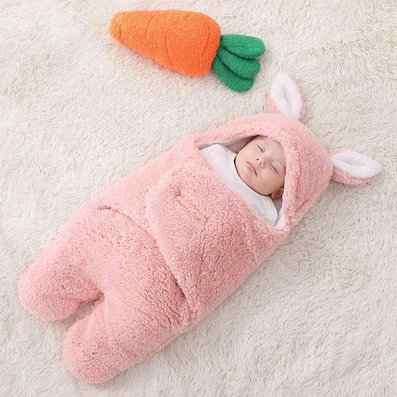 おくるみ 新生児 ベビー 赤ちゃん 秋冬用 抱っこ布団 スワドル アフガン ブランケット 出産準備 退院時 模造カシミヤ調 ポリエステル ふわふわ あったか 防寒 保温 やわらか 無地