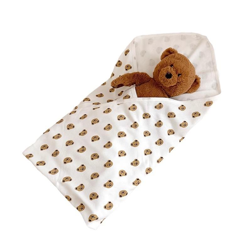 おくるみ ベビー 新生児 抱っこ布団 薄手 軽量 綿100% コットン スワドル ブランケット 産着 ガーゼケ..