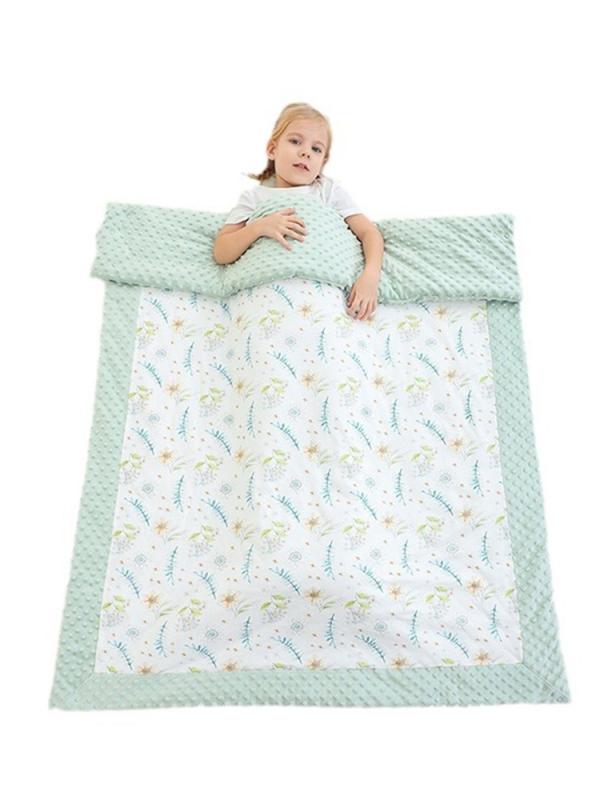 ベビーブランケット 赤ちゃん 乳幼児 純綿 ぽこぽこ ドット柄 恒温機能 夏も快適 お昼寝 キャラクター..