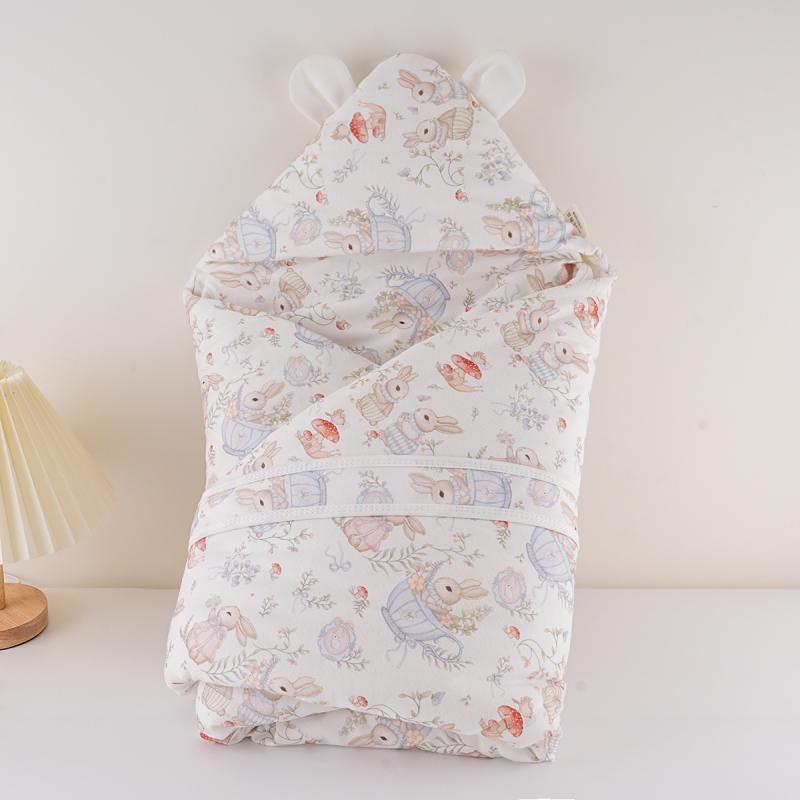 おくるみ 新生児 ベビー 赤ちゃん 綿100% コットン Aクラス 洗える 抱っこ毛布 スワドル ブランケット ..