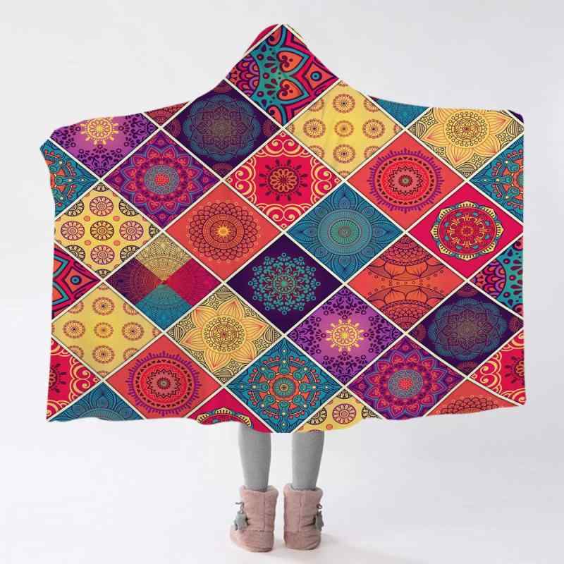 フラワーガーデンマンダラブランケット フラワーガーデンマンダラブランケット Flower Mandala Blanket 完成