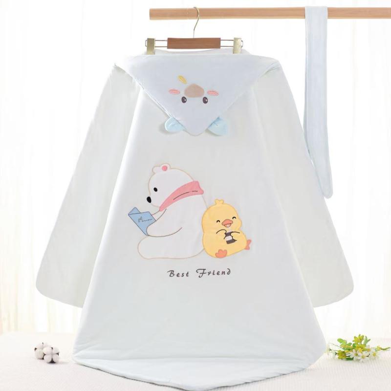 おくるみ ベビー 新生児 赤ちゃん 乳幼児 厚手 綿100% 中綿入り 保温 暖かい 防寒 秋冬 外出 お出かけ ..