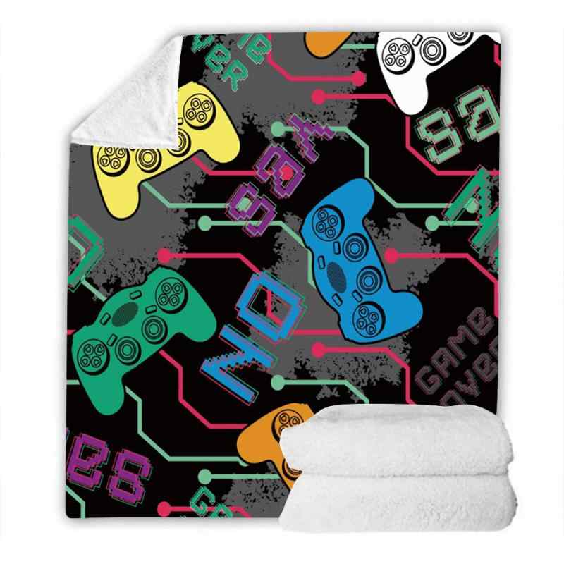 毛布 ブランケット 子供用 家庭用 リビング オフィス ソファ 冷房対策 ひざ掛け フランネル やわらか ..