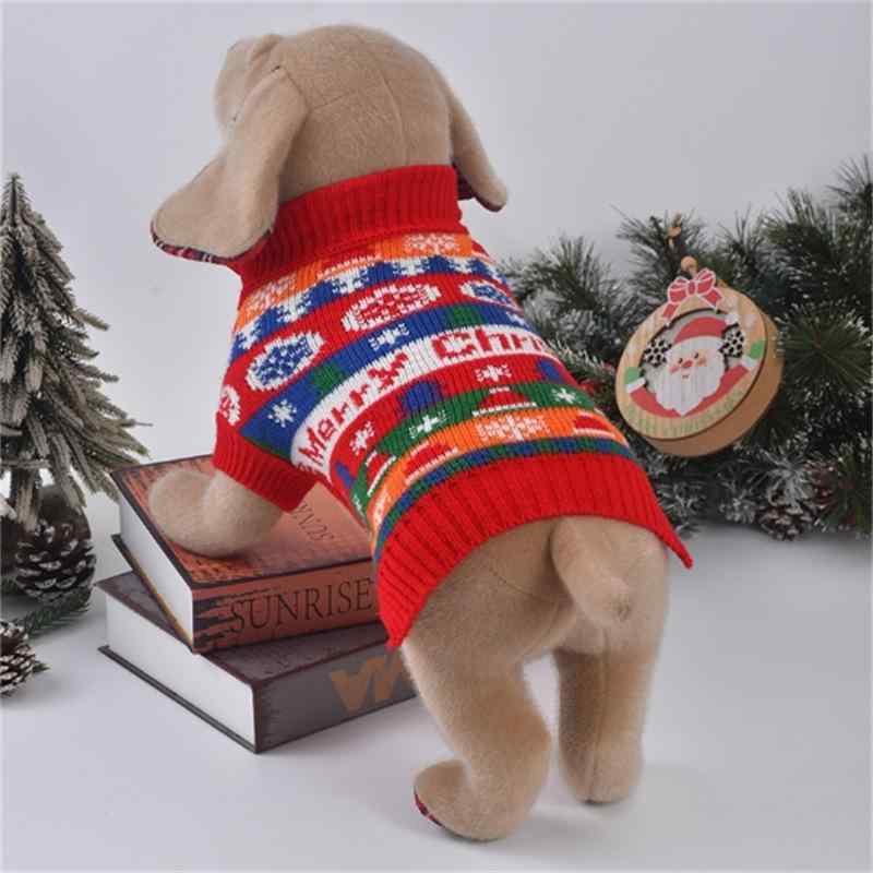 ペット用セーター 中小型犬猫用 テディ プードル トイプードル 小型犬 秋冬 クリスマス イベント カジュアル ニット トップス ドッグウェア キャットウェア あったか 暖かい 防寒 毛糸 おしゃれ かわいい お散歩