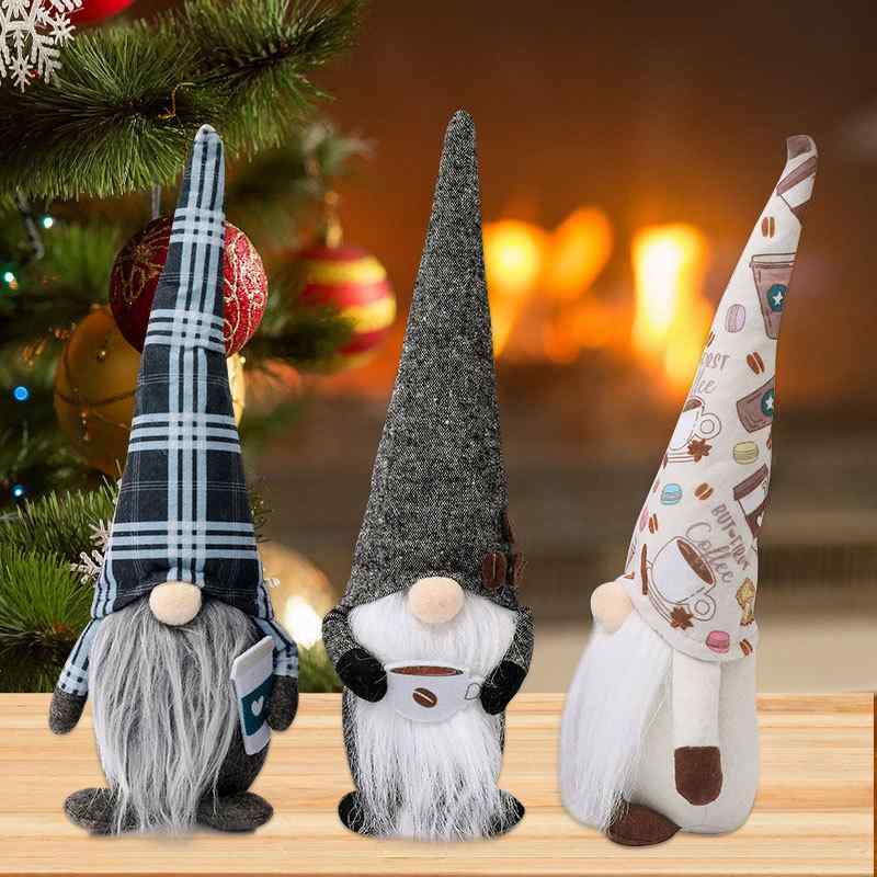 ・素材: 布 ・カラー展開: チェック柄ハット、ヘザーグレーハット、カートゥーンハット ・スタイル: キャラクター ・適用祝日: クリスマス