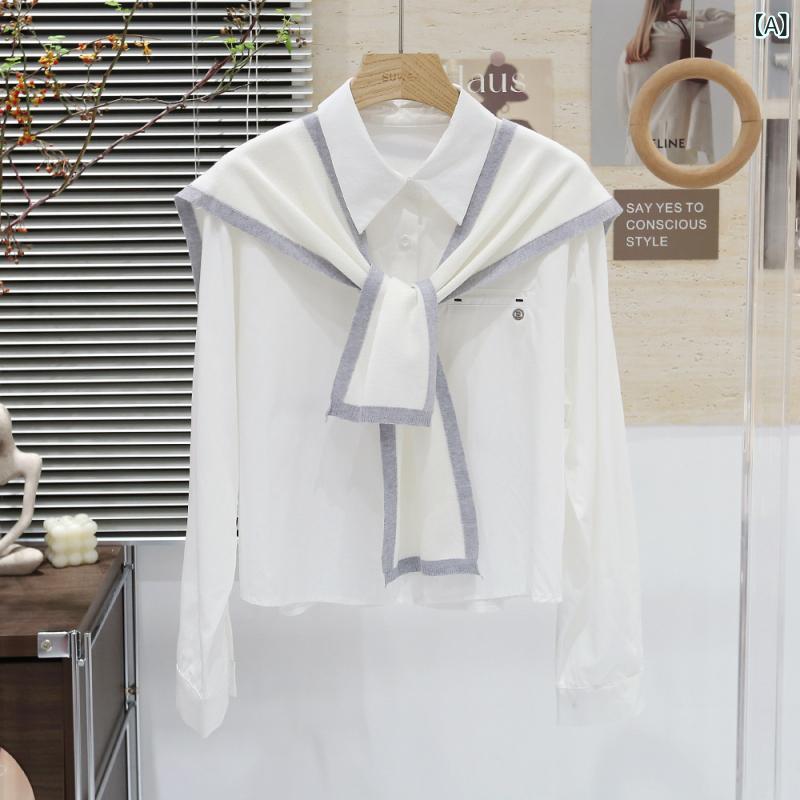 ショール レディース 韓国風 ストライプ柄 ニット ウール 肩掛け 着回し 万能 カジュアル レイヤードスタイル ゆったり デザイン 上品 若見え 洗練された おしゃれ