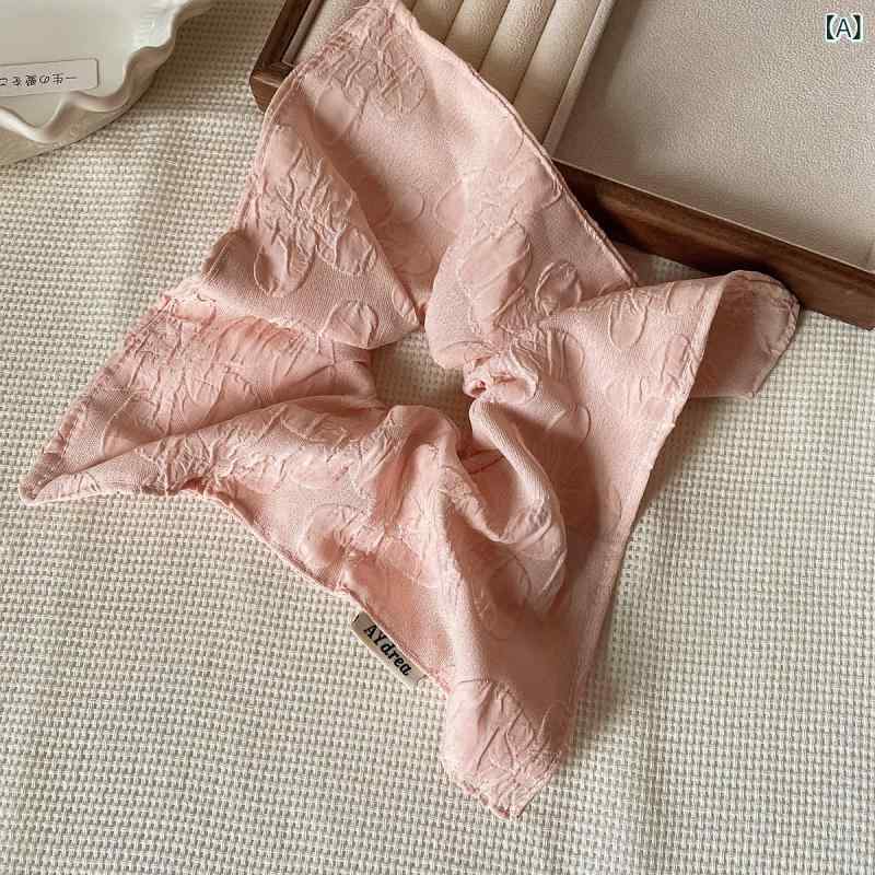 ・カテゴリ: シュシュ・素材: 混合素材・加工技術: ハンドメイド・カラー展開: ピンク、アーミーグリーン、ブルー、ベージュ・デザイン要素: プリーツ・スタイル: 韓国風・仕様: 高弾力・テイスト: フェミニン