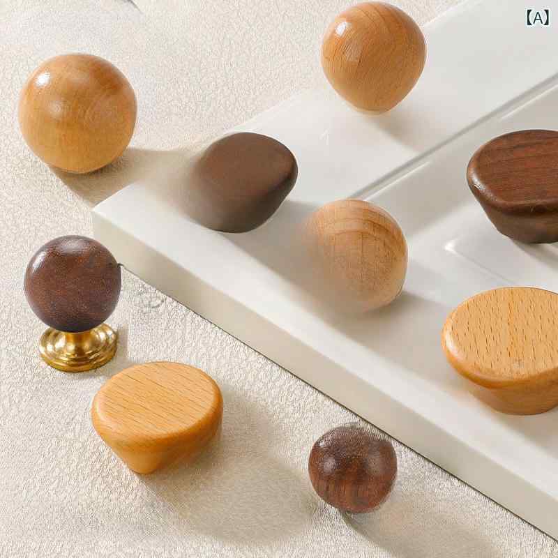 取っ手 エッジプル 埋め込み式 家具用 無垢材 天然木 和モダン シングルホール 引き戸 クローゼット 食器棚 キャビネット ドア ハンドル