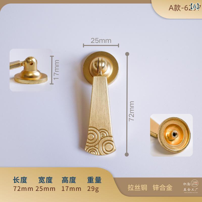 取っ手 新チャイニーズスタイル 1穴 亜鉛合金製 キャビネット 引き出し 家具用 ハンドル アンティーク..