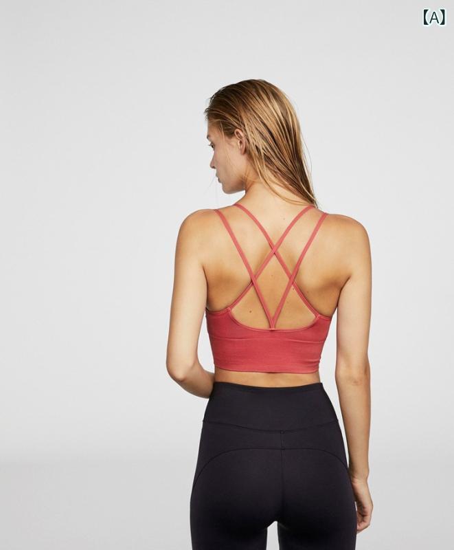 レディース スポーツブラ 高強度サポート ハイサポート ノンワイヤー パッド付き ヨガ フィットネス ランニング トレーニング ジム ワークアウト 吸汗速乾 伸縮性 インナー