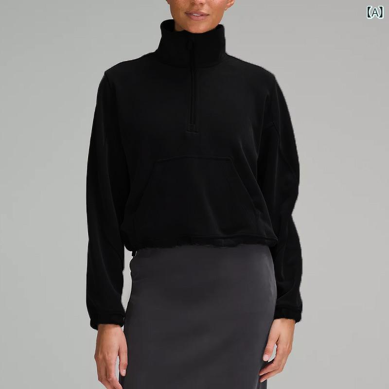 スウェット レディース スタンドカラー ハーフジップ 長袖 ゆったり オーバーサイズ エアレイヤー テン..