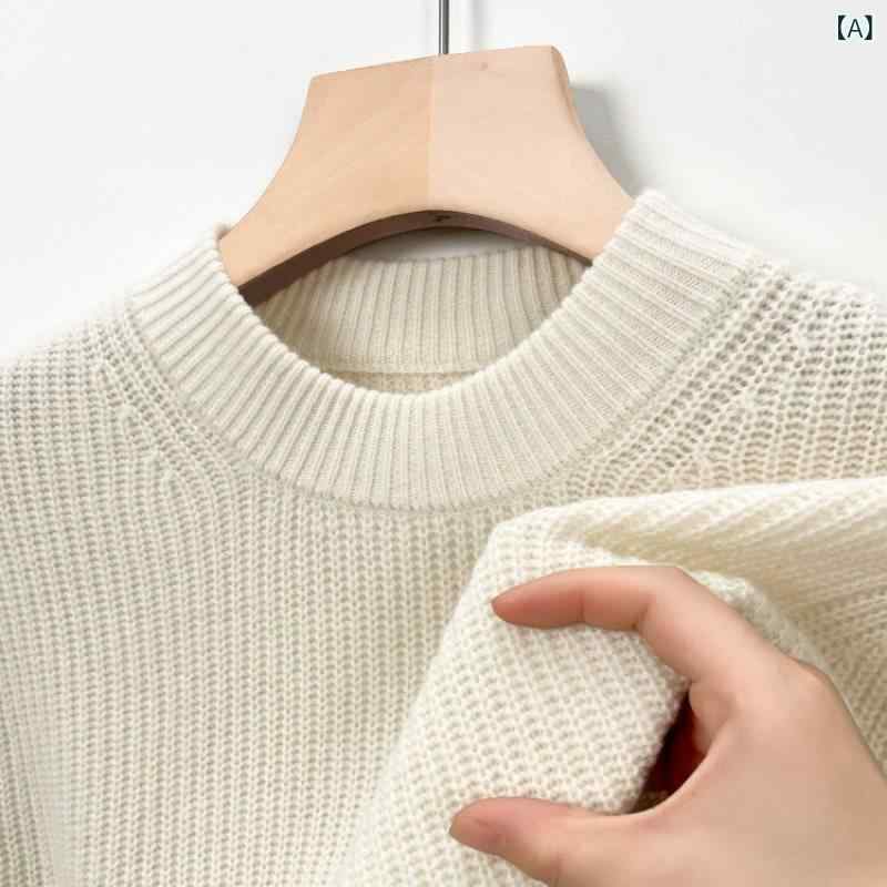 ニット メンズ 秋冬 ハイネック ウール100% プルオーバー セーター 保温 防寒 暖かい 長袖 無地 上質 スリムフィット カジュアル デイリーユース トップス