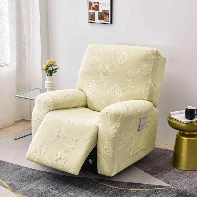 ソファカバー 電動マッサージチェア リクライニングソファ用 マイクロファイバー 伸縮性 ストレッチ フルカバー 全面保護 多機能 ぴったりフィット あったか ふわふわ 肌触り ポリエステル 4ピース ズレ防止