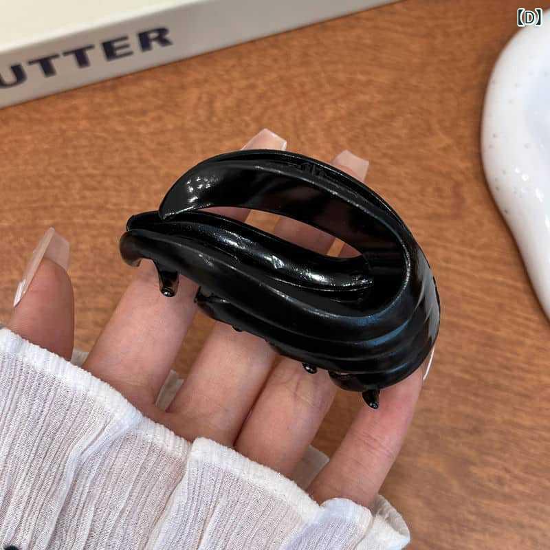 ヘアクリップ レディース ミニ バンスクリップ 金属製 髪留め 髪飾り ハーフアップ...