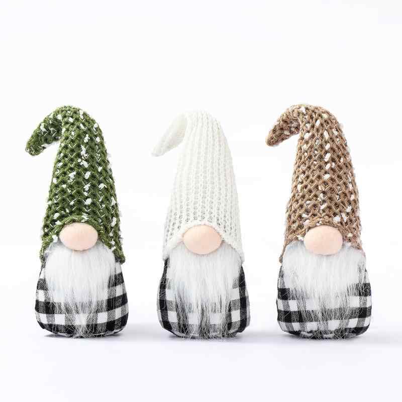 クリスマスオーナメント キッズ 子供 ルドルフ トナカイ ぬいぐるみ 人形 マスコット ニット帽 かわいい 布製 プレゼント ギフト 室内装飾 ショーケース ディスプレイ 置物 オブジェ