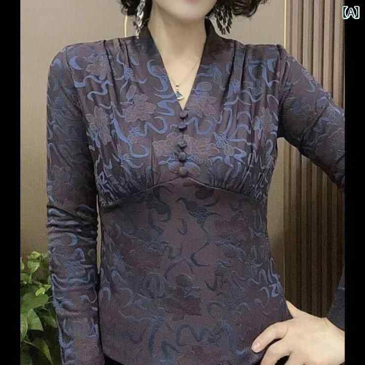 ・カテゴリ: Tシャツ・スタイル: きれいめ通勤・タイプ: プルオーバー・フィット: ゆったり・着丈: 標準丈・ネックライン: Vネック・袖丈: 長袖・袖タイプ: レギュラー・カラー展開: ブルー、レッド・サイズ展開: XL、2XL、3XL...