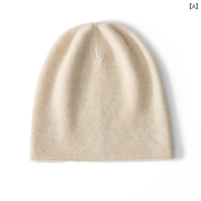 ニット帽 男女兼用 ユニセックス カシミヤ 防寒 保温 耳当て 耳まで隠れる ワッチキャップ ビーニー ル..