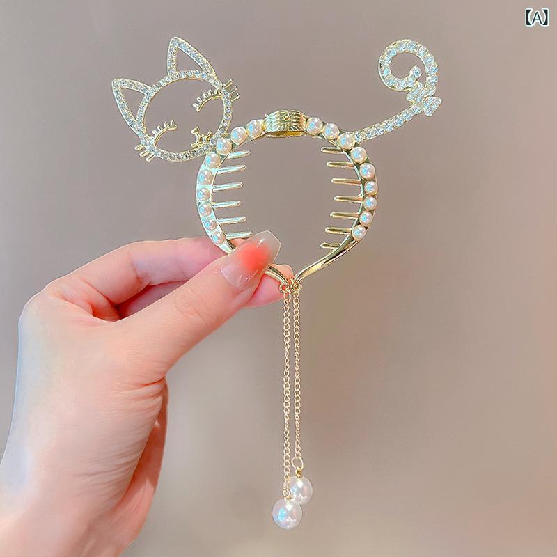 ヘアアクセサリー キッズ 女の子 お団子 ヘアクリップ ポニーテール バレッタ 髪飾り 花柄 パール 金属アレルギー対応 丈夫 落ちにくい 簡単