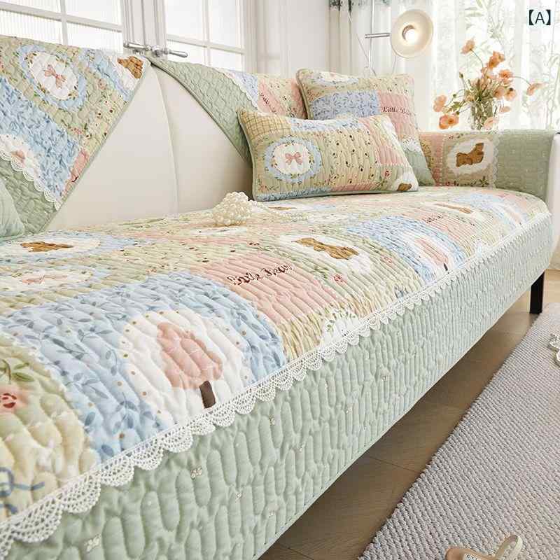 ・素材: 綿・カテゴリ: ソファパッド・柄: 植物花柄・対応ソファタイプ: 組み合わせソファ・カラー: 花柄ベア、華やか模様、星とカボチャ、チューリップ・サイズ展開: 70×70cm、70×150cm、70×180cm、70×210cm、9...