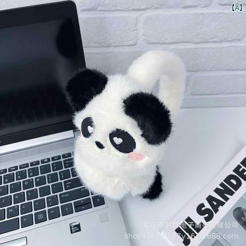 イヤーマフ キッズ レディース 大人 秋冬 折り畳み式 かわいい パンダ カートゥーン ふわふわ もこもこ..