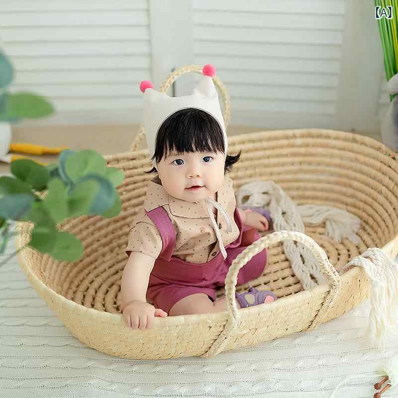 ベビー服 赤ちゃん 新生児 撮影衣装 記念写真 フォトスタジオ テーマ アートコスチューム ハーフバース..