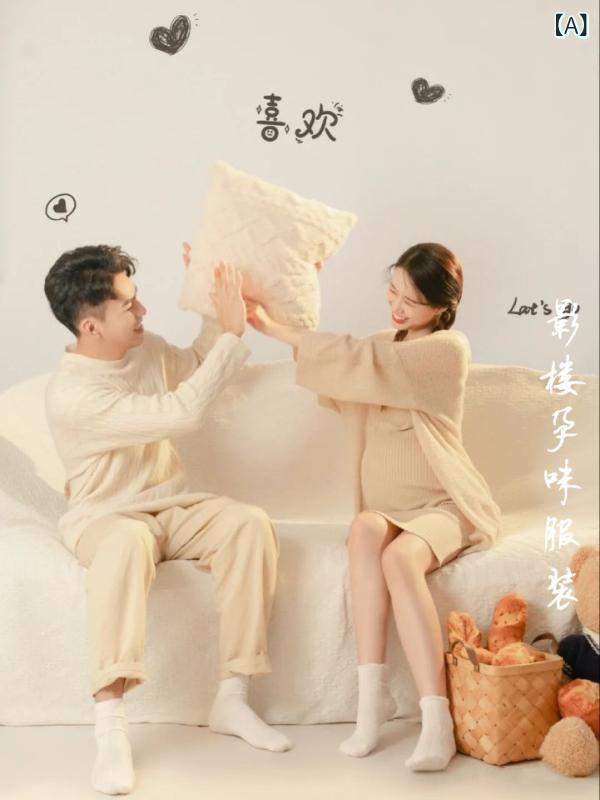 セットアップ マタニティ 妊婦 撮影用 アートフォト スタジオ衣装 キャミワンピース ジャケット 9分袖 ..