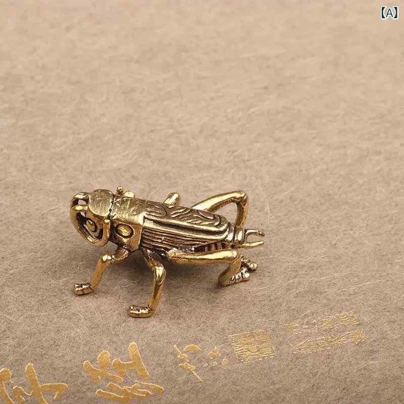 置物 真鍮製 リアル昆虫 オブジェ カマキリ コオロギ ミツバチ トンボ ミニチュア 動物 卓上 インテリ..