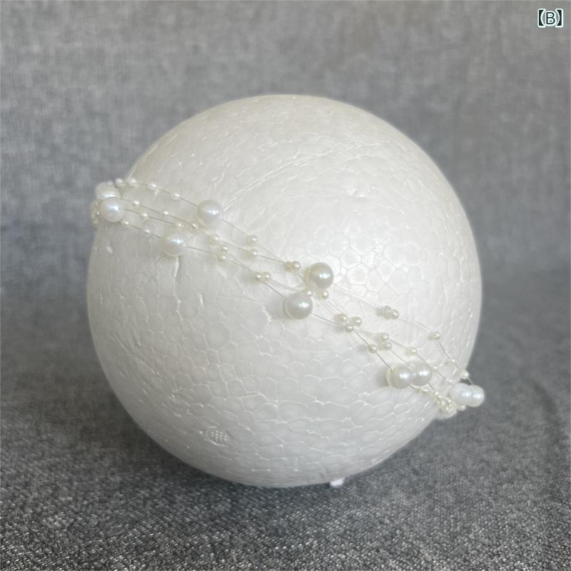 髪飾り ベビー キッズ 赤ちゃん 子供 パール 手作り ヘアバンド 記念撮影 ニューボ...
