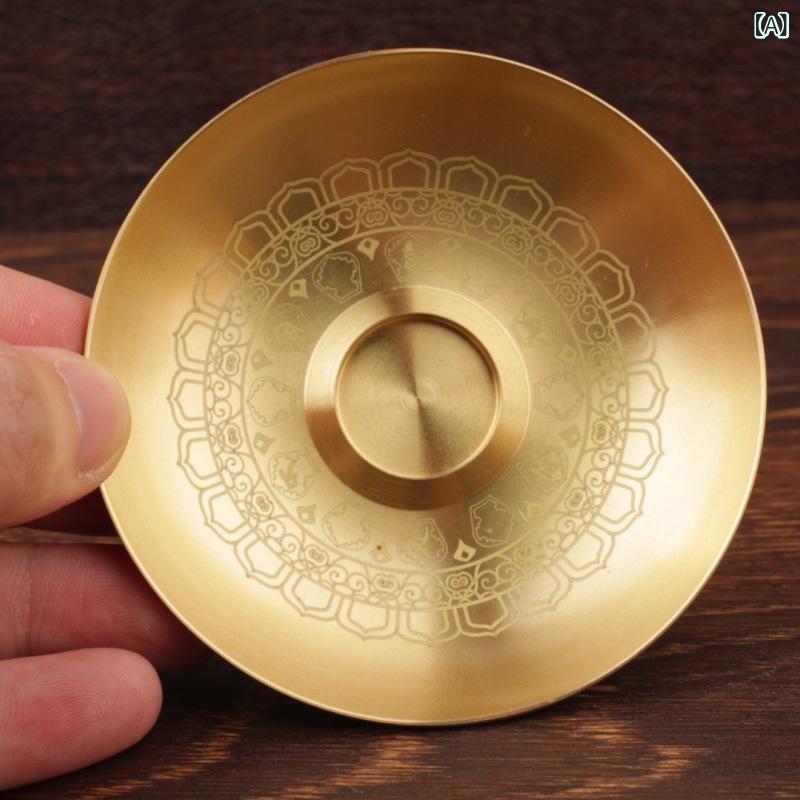 香立て 真鍮 線香立て お香立て 香炉 香皿 台座 蓮花デザイン 家庭用 供養 仏具 和モダン リラックスタ..