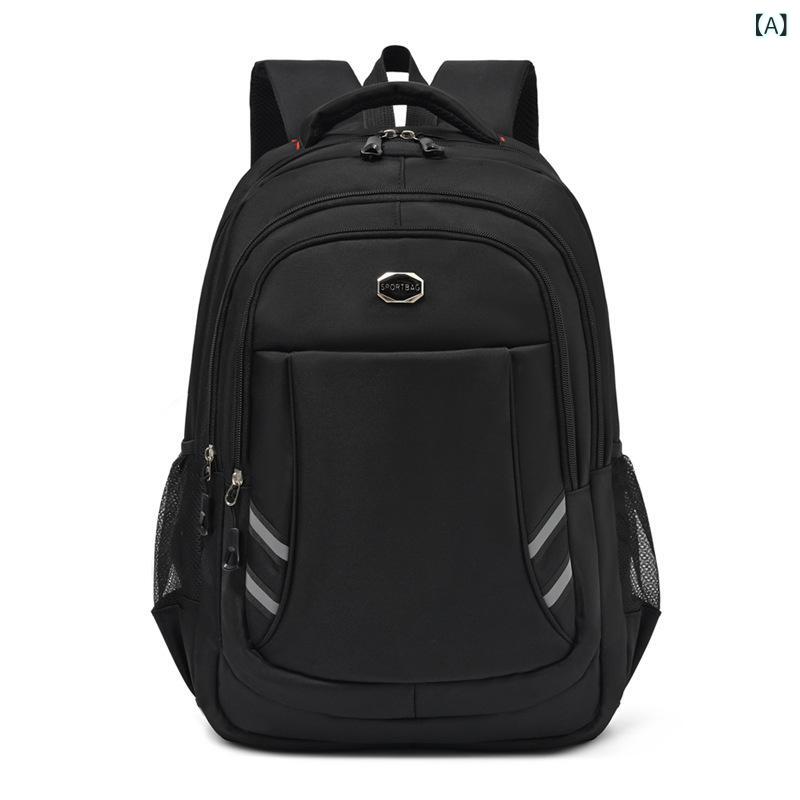 Rucksacks, Day Packs - バックパック 男性用 メンズ リュックサック 大容量 ビジネス 通勤 通学 旅行 トラベルバッグ 16インチPC対応 パソコン収納 登山 アウトドア オックスフォード生地 撥水 通気性 多機能