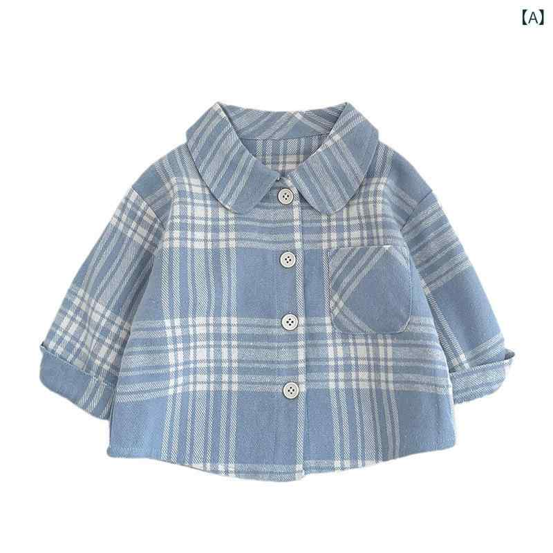 ベビー 男の子 春秋 韓国風 おしゃれ かわいい セットアップ 長袖 格子柄シャツ トップス ソフトタッチ サロペット オーバーオール パンツ コットン 綿100% カジュアル 普段着 通園