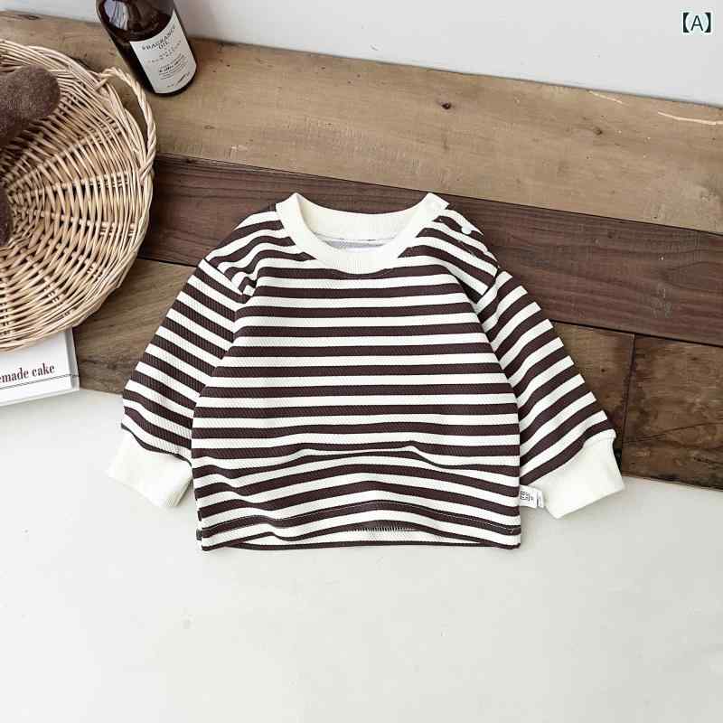 ベビー服 新生児 ベビー キッズ 男女兼用 サロペット オーバーオール 韓国風 春秋 長袖Tシャツ 長ズボン パンツセット 2点セット 綿 コットン 柔らかい肌触り 無地 スナップボタン 普段使い