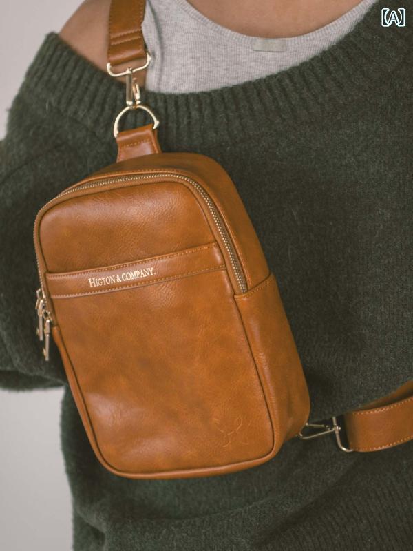 鞄 レディース マルチウェイ ボディバッグ ウエストバッグ ショルダーバッグ リュック ブラウン ブラッ..