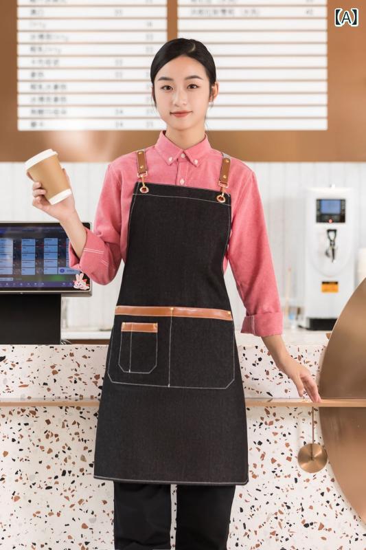 ・カテゴリ: エプロン・タイプ: ノースリーブエプロン・用途: 防汚・素材: ポリエステル・サイズ: フリーサイズ・スタイル: 韓国風・カラー展開: ブラック、ライトブルー、ブルー・対象: 大人