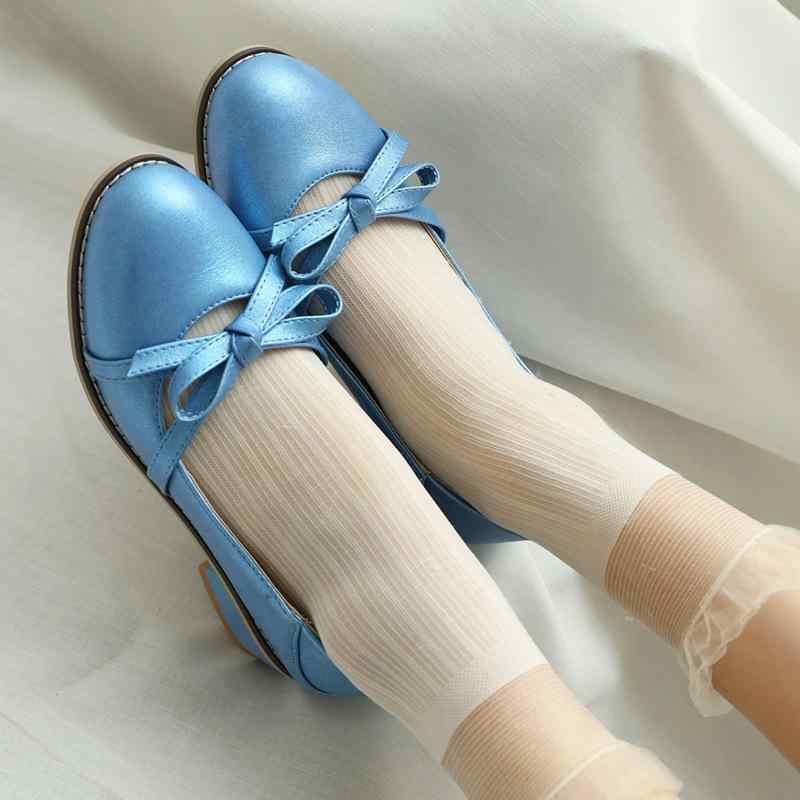 パンプス レディース 春夏 ミドルヒール 太ヒール ラウンドトゥ シンプル リボン 大きいサイズ オフィス カジュアル 通勤 普段使い 甲浅 合成皮革 ブラック ブルー ピンク ベージュ