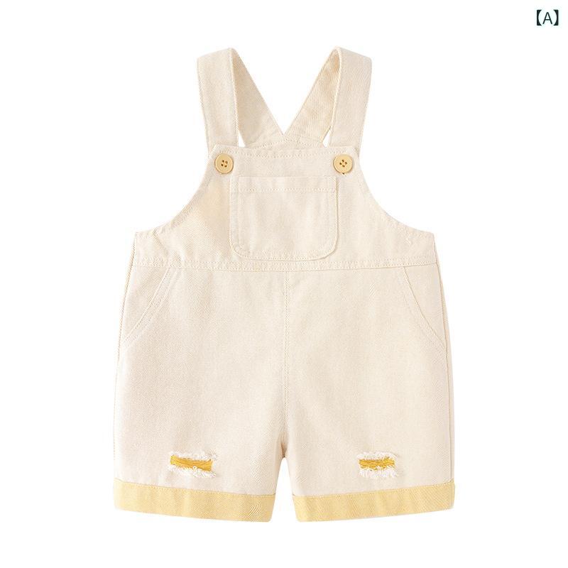 オーバーオール キッズ 男の子 女の子 ベビー コーデュロイ 韓国風 おしゃれ カジュアル 安心 ショートパンツ ロングパンツ サロペット オールインワン