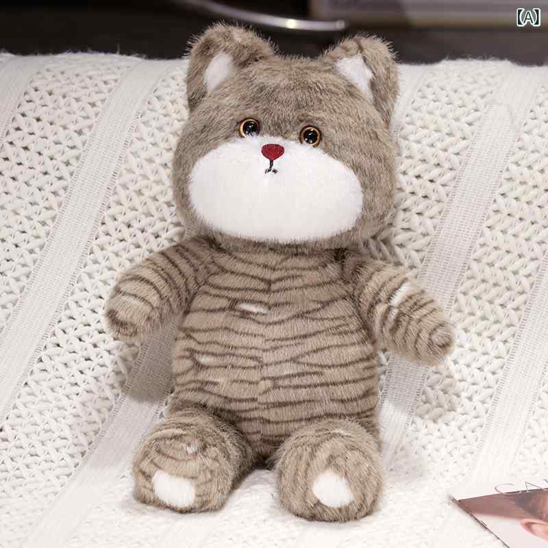 ・カテゴリ: ぬいぐるみ・形状: 動物・中綿素材: PP綿・生地素材: ロングシャギーぬいぐるみ・対象年齢: 15〜35歳・カラー展開: ブラウングラデーション、シルバーグラデーション、ゴールドグラデーション、ブラウングラデーション（スタイ付き）、シルバーグラデーション（スタイ付き）、ゴールドグラデーション（スタイ付き）・サイズ: 高さ45cm（約450g）