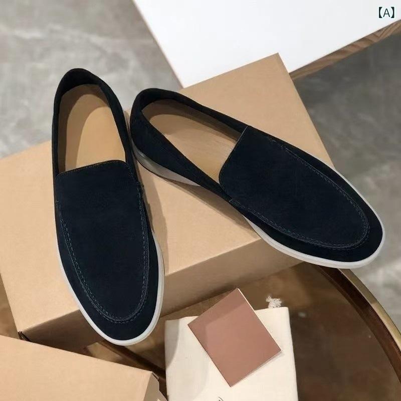 革靴 メンズ 英国風 カジュアル スリッポン ローファー ドライビングシューズ 高齢者向け ラウンドトゥ 快適 ポリエステル素材 TPRソール 春夏 ブラック ブラウン