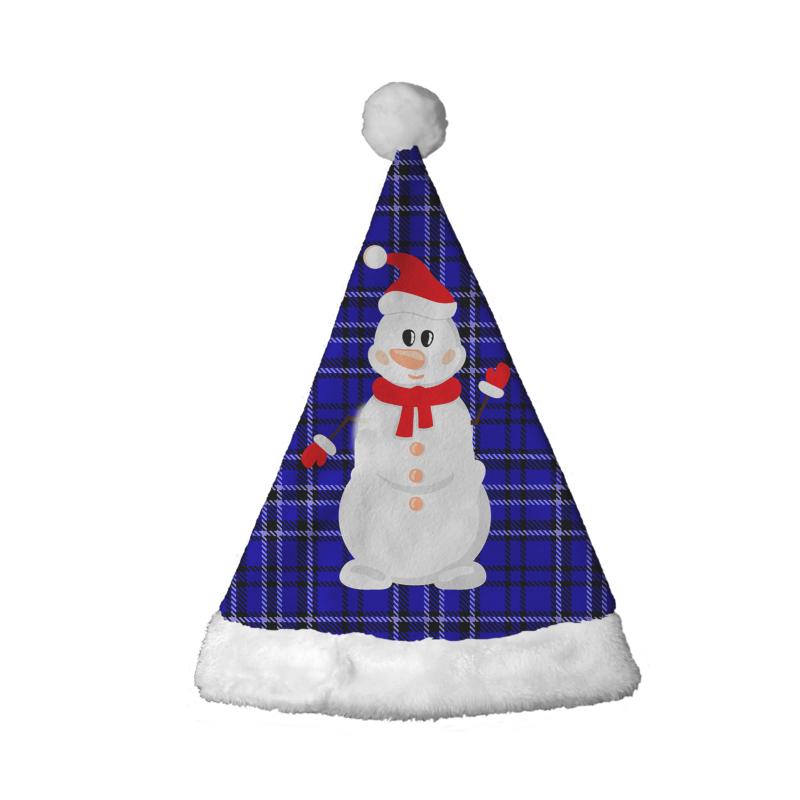 Ceremony, Events Services - クリスマス帽子 大人 子供 男女兼用 雪だるま スノーマン柄 ポリエステル製 かわいい クリスマスパーティー イベント 仮装 コスプレ グッズ 定番 装飾 冬用