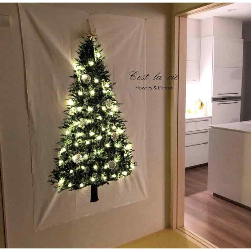 タペストリー クリスマス ハロウィン 壁掛け インテリア 部屋 リビング 寝室 背景布 ポリエステル 風景柄 おしゃれ 飾り付け 模様替え 洗える 長方形