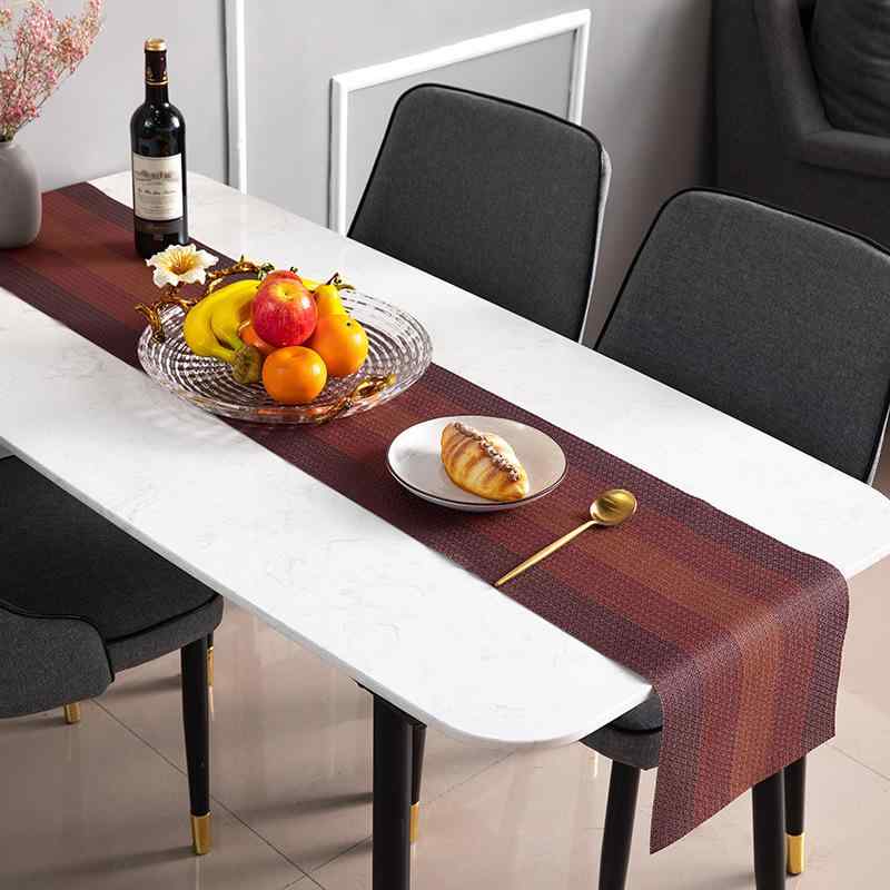 テーブルランナー ロング モダンシンプル エレガント クリスマス装飾 ダイニング ホームパーティー 食..