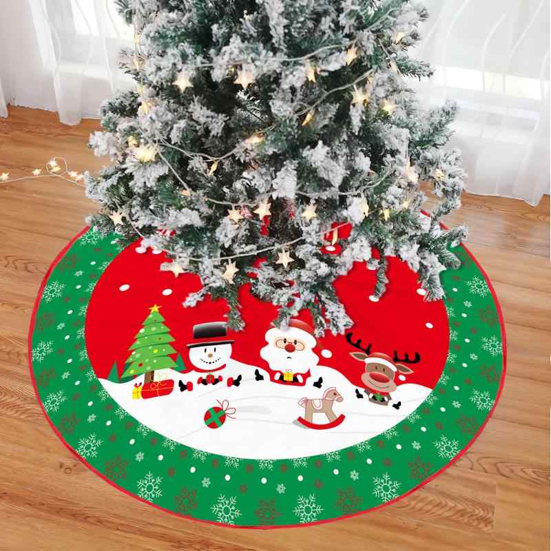 クリスマスツリースカート 足元カバー ツリーカバー ショートベルベット 短毛生地 ポリエステル製 ホテル 店舗 商業施設 イベント装飾 クリスマス飾り 冬 デコレーション モダン シンプル(x2)