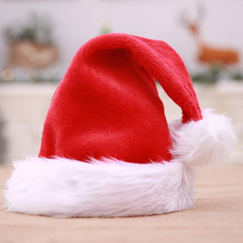 クリスマス帽 サンタ帽 大人用 子供用 長毛パイル ふわふわ もこもこ ビッグポンポン クリスマスパーティー イベント コスプレ 仮装 レッド 冬