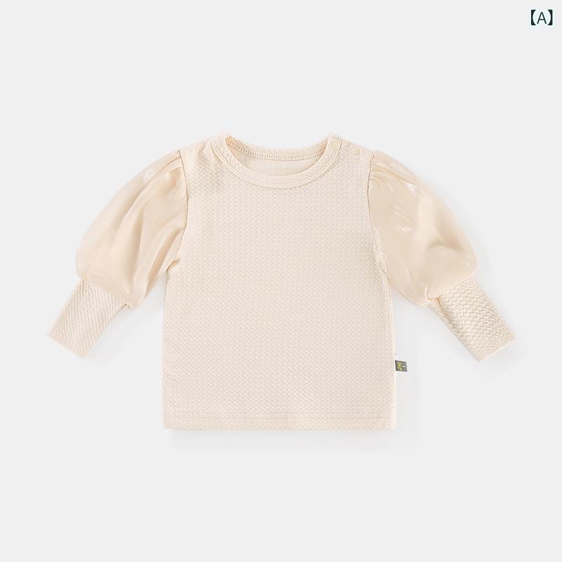 ・主な素材: ポリエステル95%・対象性別: 女児・袖丈: 長袖・開閉: プルオーバー・スタイル: スイート・カテゴリ: ロンパース・サイズ展開: 66cm, 73cm, 80cm, 90cm