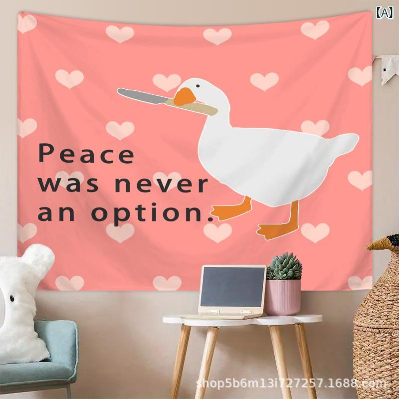 タペストリー おもしろ コミカル アニメ柄 壁掛け ウォールデコ リビング 寝室 子供部屋 玄関 廊下 長..